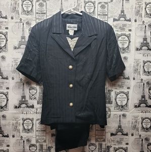 Women's Pant Suit Pinstripe